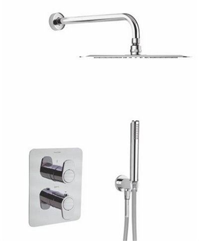 Ramon Soler Alexia K3687011NC-36D305488 mitigeur thermo douche à encastrer + set de douche nickel brossé 