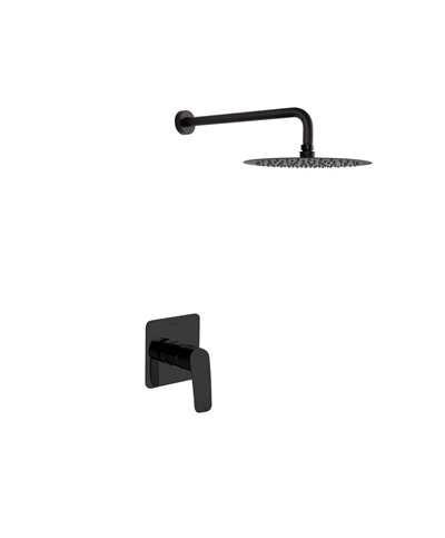 Ramon Soler New Fly K5718012NM-57D304229 mitigeur douche à encastrer + douche de tête noir mat