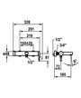 Kwc Ava 2.0 mitigeur mural bain-douche chrome 20.462.483.000 - 125114