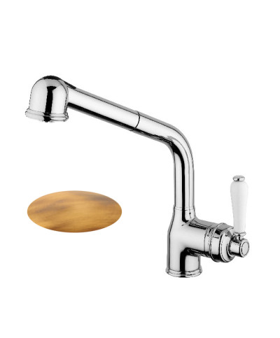 Armando Vicario  Hermitage 400177-109054VO mitigeur évier à douchette bronze