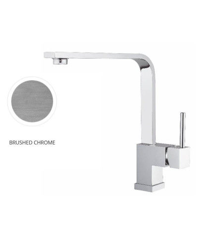 Armando Vicario 400265-1601CRB mitigeur évier bec chrome brossé