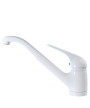 Gattoni  6017065-105509BL mitigeur d'évier à bec blanc