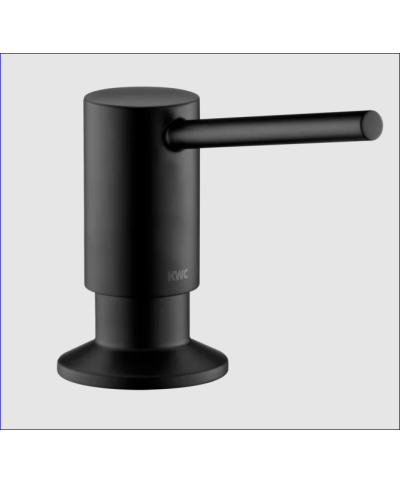 Kwc Basic Z 538 409 176 - 538410 Distributeur savon noir mat