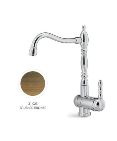 Newform Marvel 8650 31 023 Mitigeur évier spec  fenêtre bec Brushed bronze