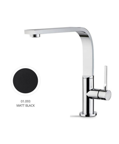 Newform Maki 71823 01 093 Mitigeur cuisine à bec Noir mat