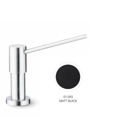 Newform 2418 01 093 distributeur de savon Noir mat