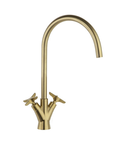 Ramon Soler Adagio 910601OC-91E306129 mélangeur évier à bec or brossé