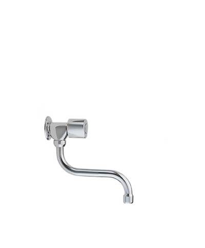 Ramon Soler  Eco 7029X1CB21E4A - 261713 robinet eau froide mural bec bas 21 cm chrome