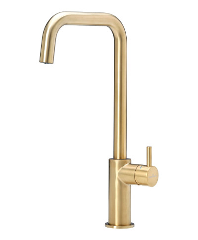 Reginox Leon R35276 mitigeur évier à bec mobile Gold flax